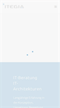 Mobile Screenshot of itegia.de